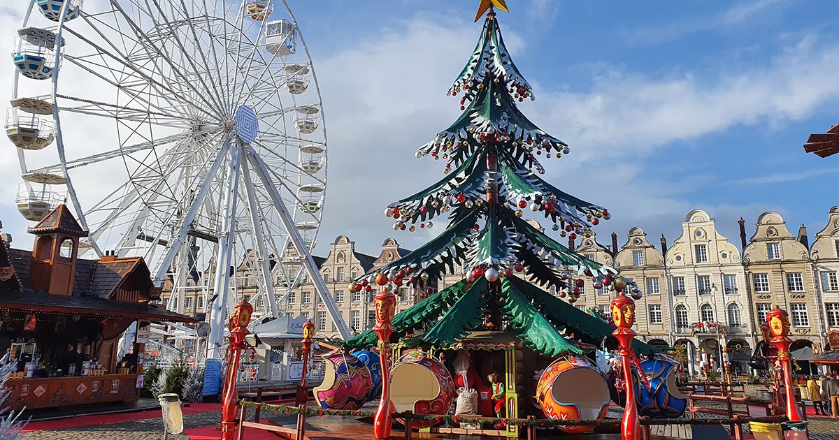 Le marché de Noël d'Arras : une expérience festive inoubliable  Arras Ville